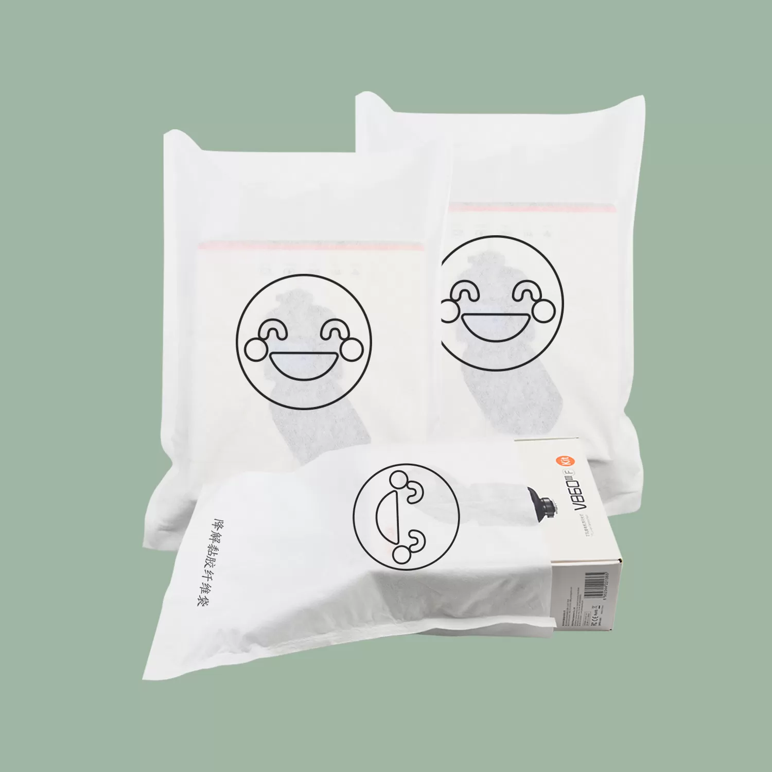 Flashlight Compostable Packaging Bag