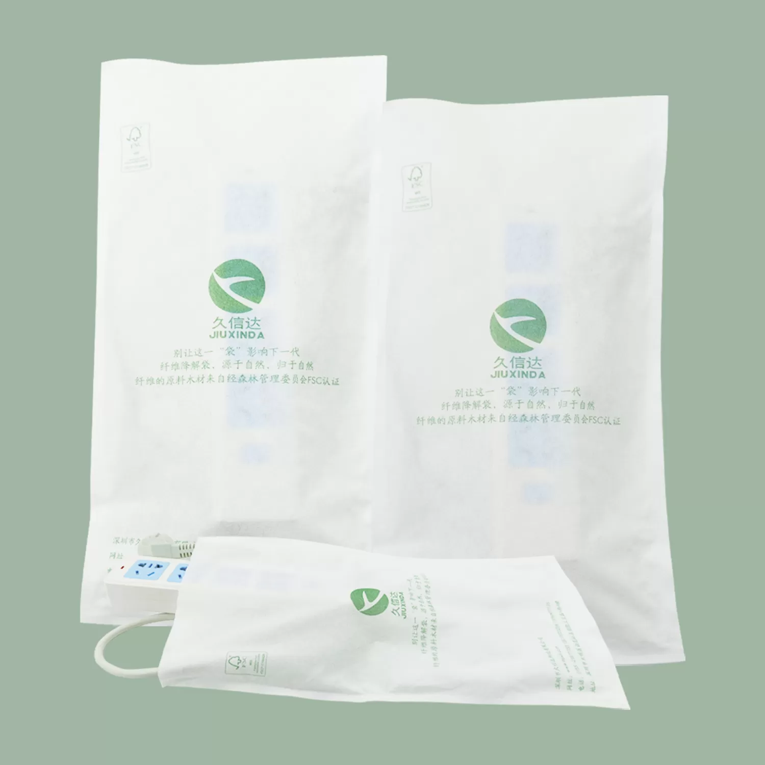 Power Strip Fiber Packaging Bag