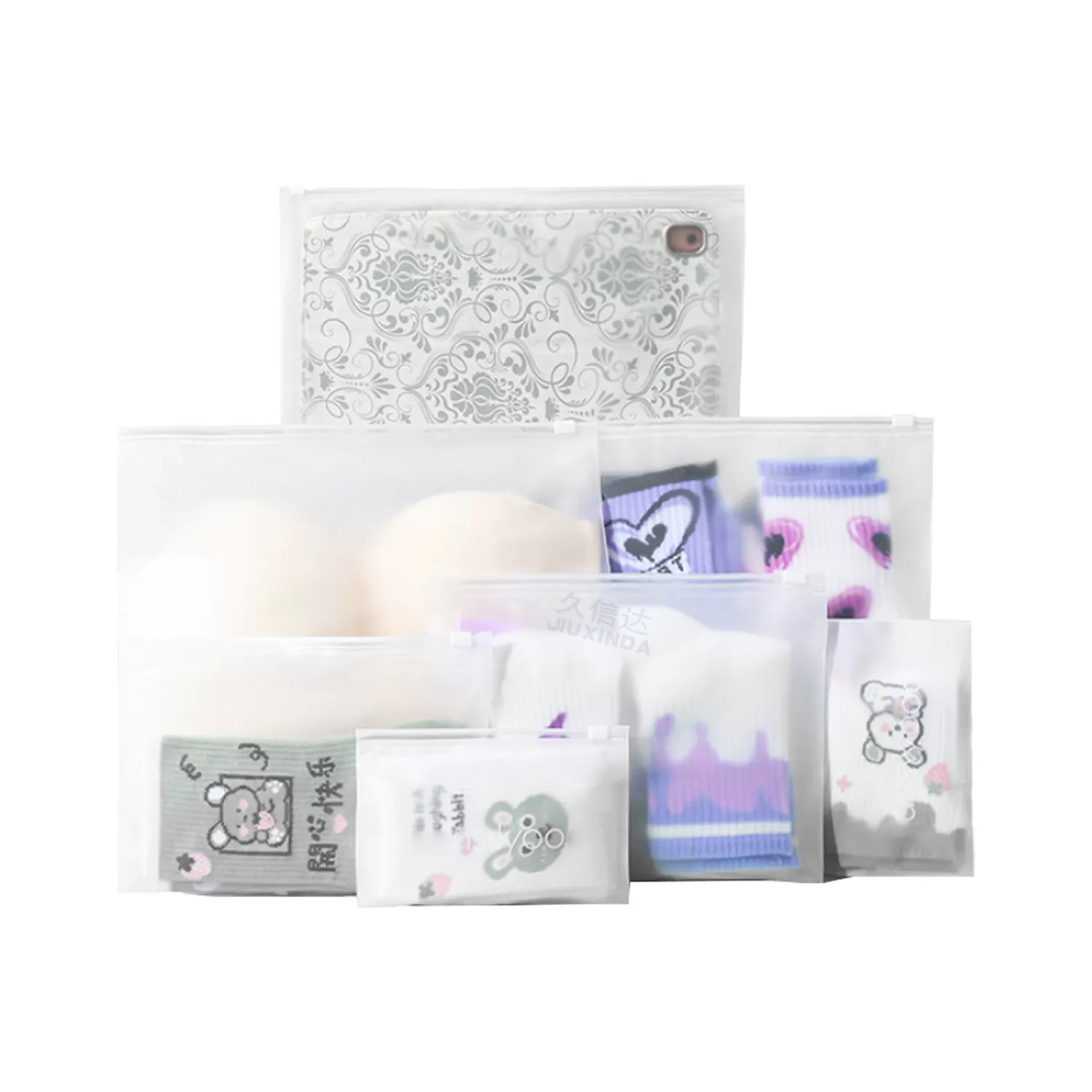 What kind of bag is best for packaging clothes? Zipper bags, slider bags, or self-adhesive bags.