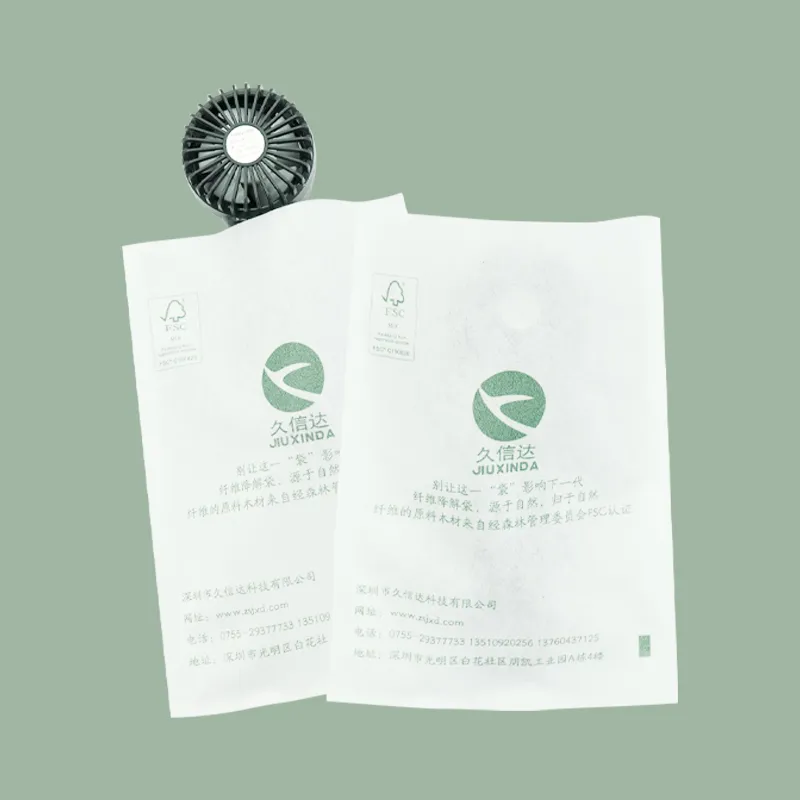 FSC Certified Non-wowen Fiber Bag for Handheld Fan
