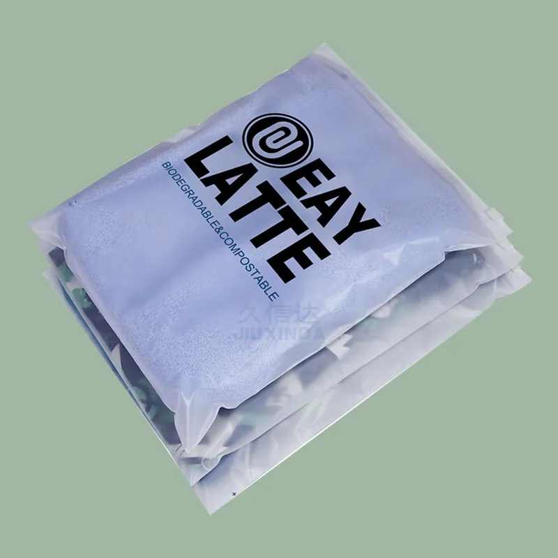 Compostable Biodegradable Zipper Packaging Bag