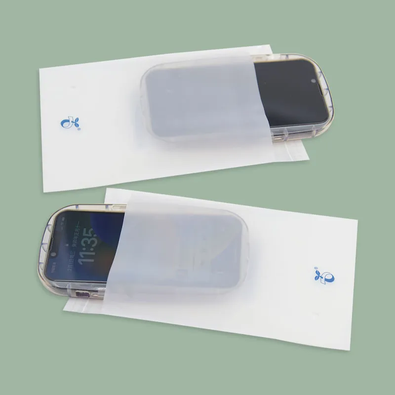 Biodegradable Frosted Packaging Bag for Phone